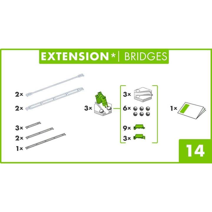 RAVENSBURGER GraviTrax Extension Bridges