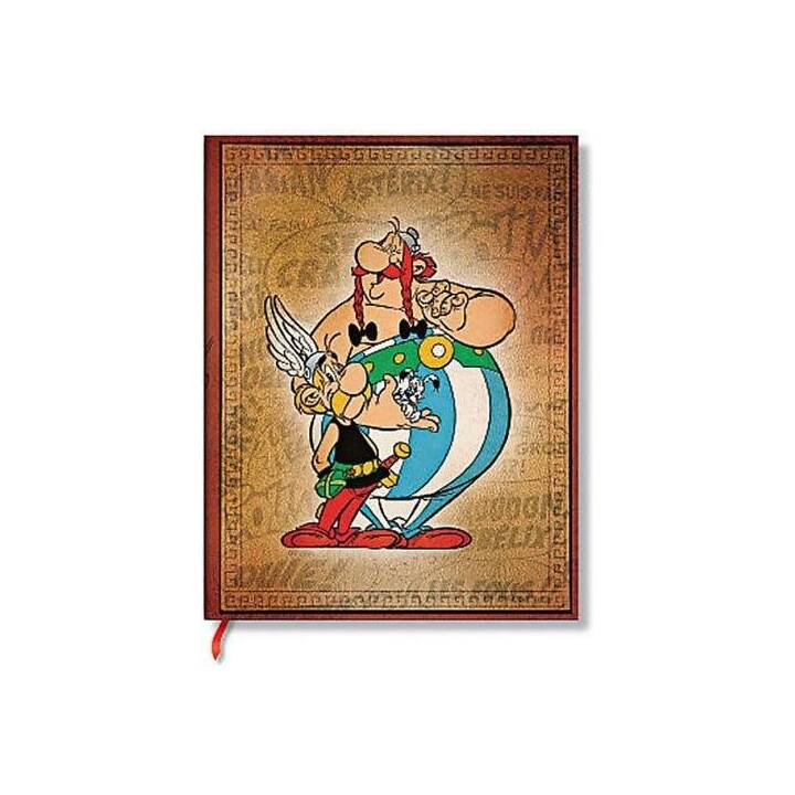 PAPERBLANKS Notizbuch Asterix and Obelix Ultra (18 cm x 23 cm, Liniert)