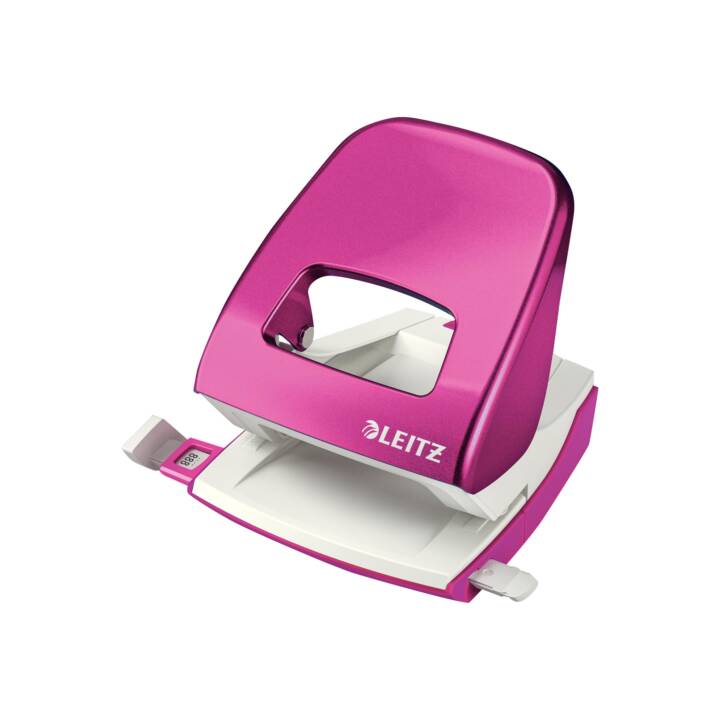 LEITZ Perforatrice de bureau (Pink, 30 feuille)
