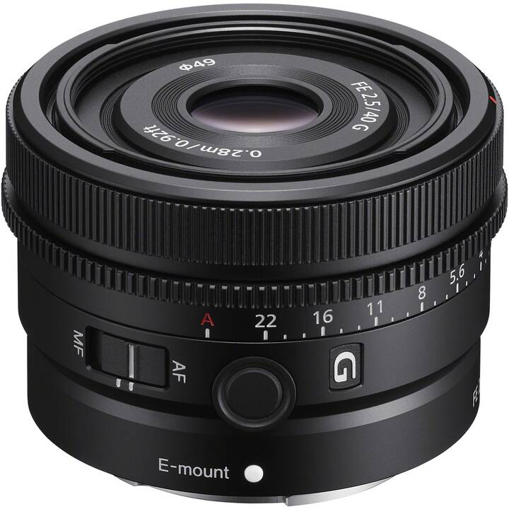 SONY FE 40mm f/2.5 G