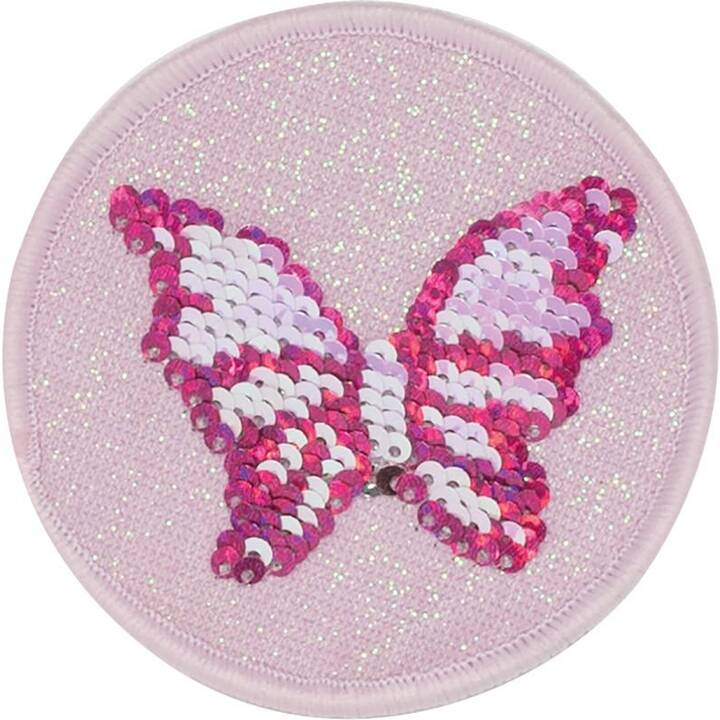 BECKMANN Applicazione in velcro Butterfly Sequins (Multicolore)