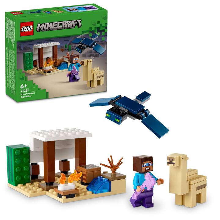 LEGO Minecraft Steves Wüstenexpedition (21251)