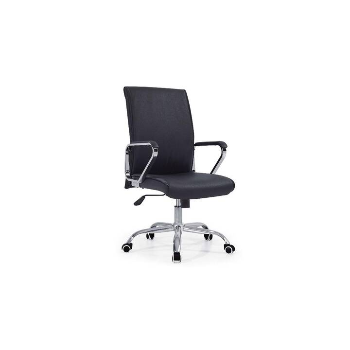 CONTINI Comfort Sedia girevole per ufficio (Nero)