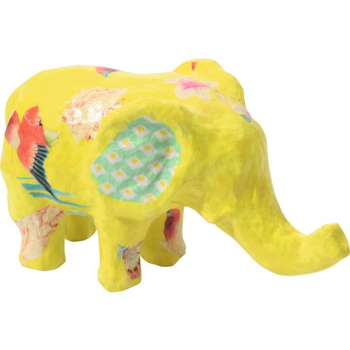 DÉCOPATCH Elephant Figura decorativa (Addobbo, Pitturare, Incollare)