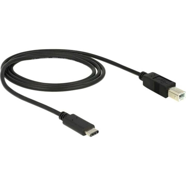 DELOCK 83601 USB-Kabel (USB 2.0 Typ-B, USB 2.0 Typ-C, 1 m)
