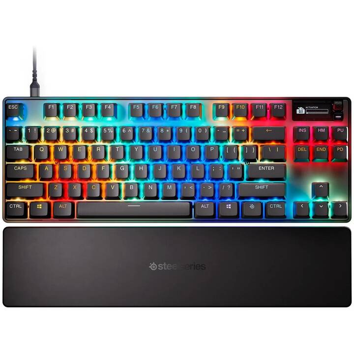 STEELSERIES Apex Pro TKL WL Gen 3 (Funk (RF), Bluetooth, USB