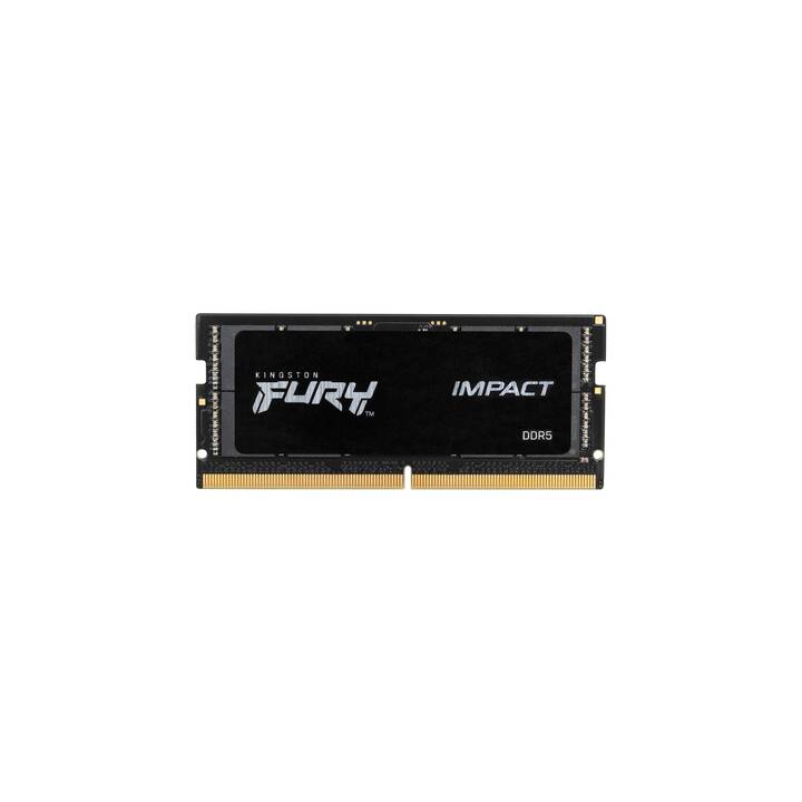KINGSTON TECHNOLOGY Fury Impact KF556S40IBK2-64 (2 x 32 GB, DDR5 5600 MHz, SO-DIMM 262-Pin)