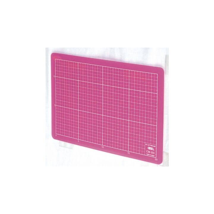NT CUTTER Tapis de coupe CM-22i (160 mm x 245 mm, Pink)