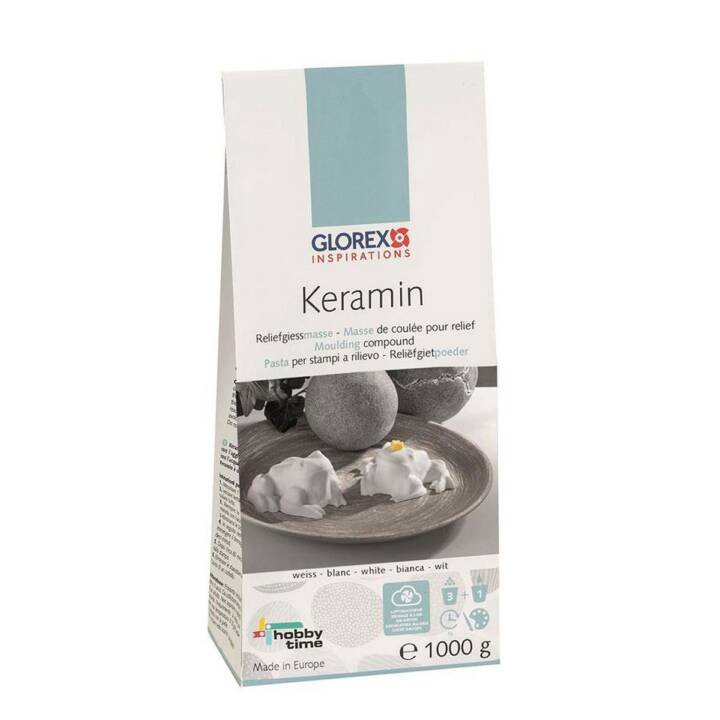 GLOREX Céramine (1000 g, Blanc)