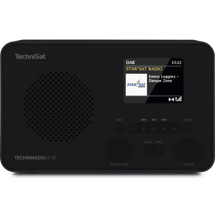 TECHNISAT Techniradio 6 IR Radios numériques (Noir)