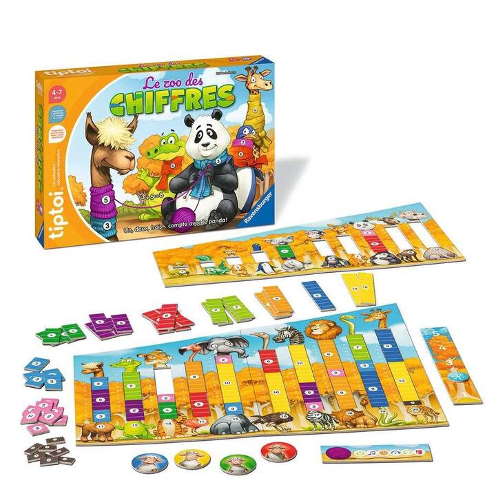 TIPTOI Le zoo des chiffres Gioco educativo (FR)