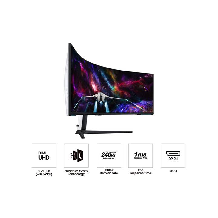 SAMSUNG Odyssey Neo G9 S57CG952NU (57", 7680 x 2160)