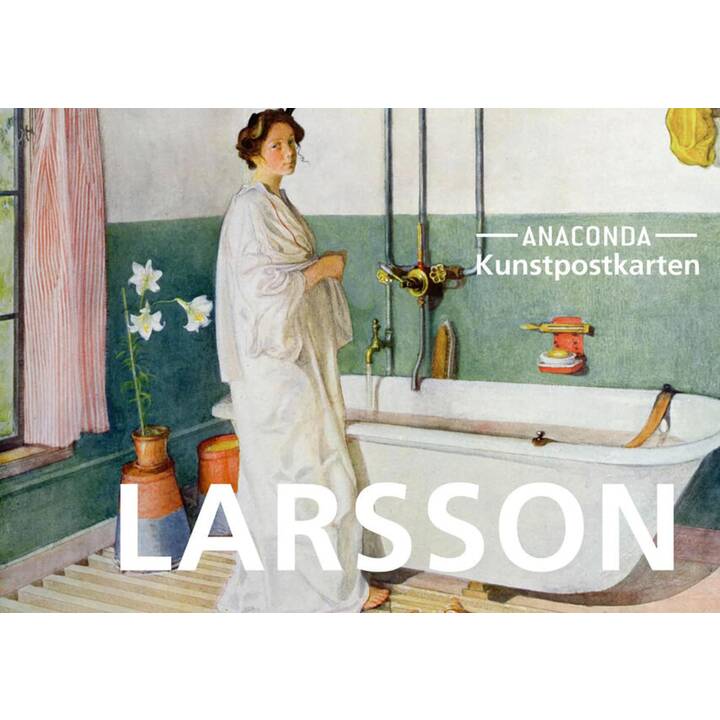 ANACONDA VERLAG Cartolina  Carl Larsson (Universale, Multicolore)