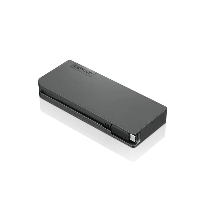 LENOVO Stazione d'aggancio Travel Hub (HDMI, VGA, RJ-45 (LAN), USB 2.0, Ethernet 10 Gbit, USB)