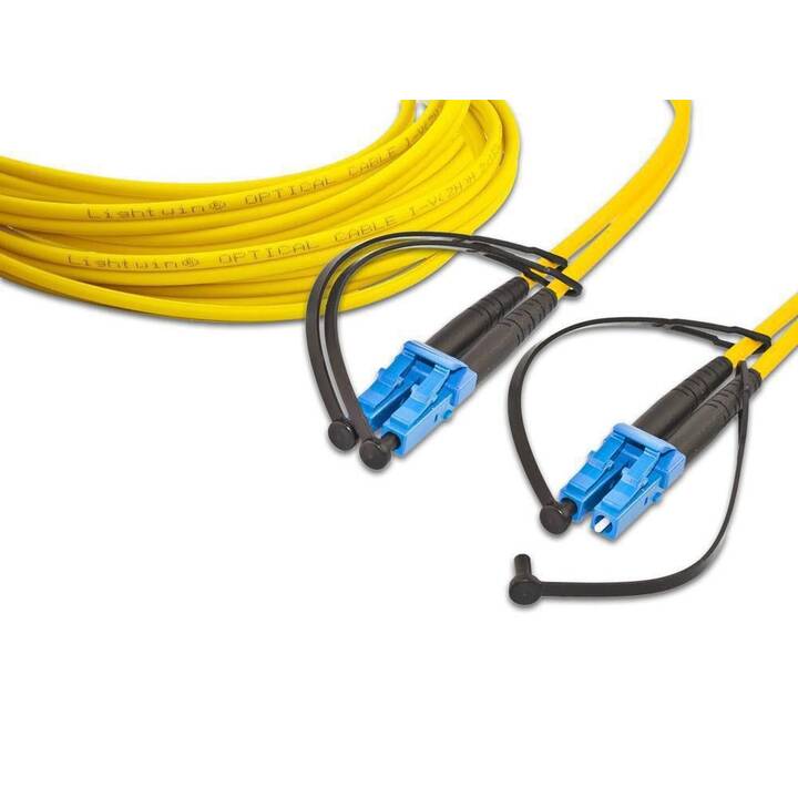 LIGHTWIN Câble réseau (LC Single-Modus, LC Single-Modus, 20 m)