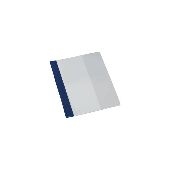 BANTEX Schnellhefter (Transparent, Blau, Weiss, A4, 1 Stück)