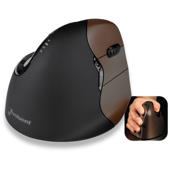 EVOLUENT VM4SW Mouse (Senza fili, Office)