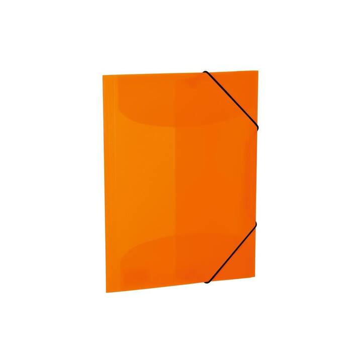HERMA Dossier à élastique (Orange, Orange fluo, A4, 1 pièce)