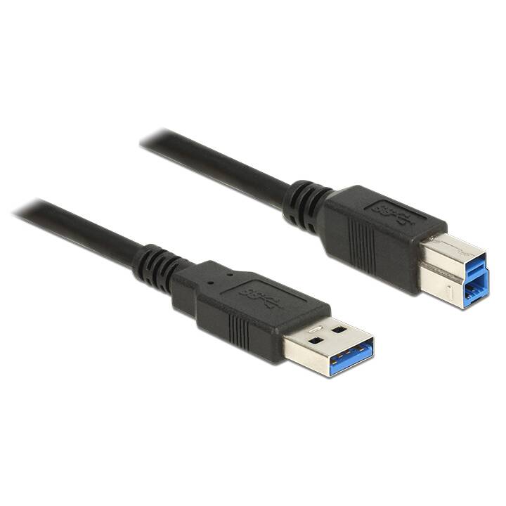 DELOCK USB-Kabel (USB 3.0 Typ-B, USB 3.0 Typ-A, 5 m)