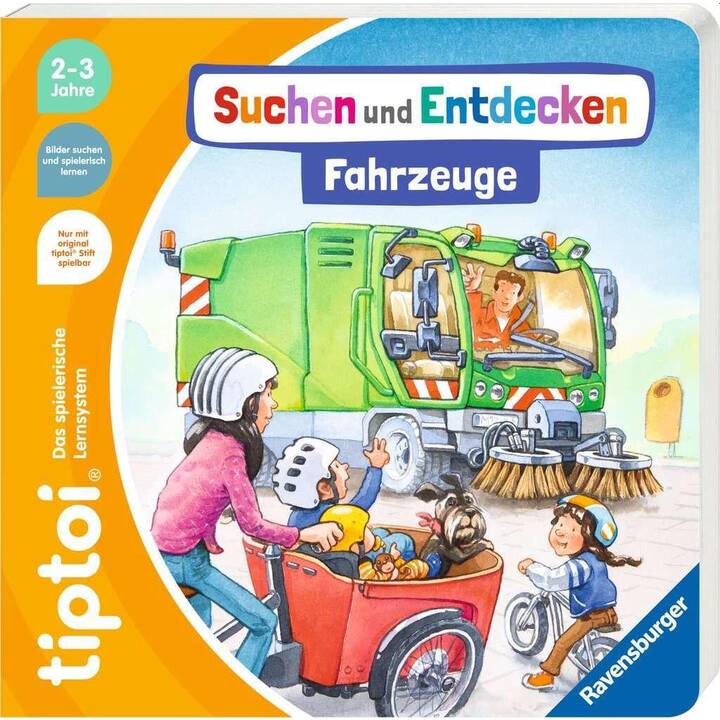 RAVENSBURGER VERLAG Suchen und Entdecken - Fahrzeuge Lernspiel (DE)