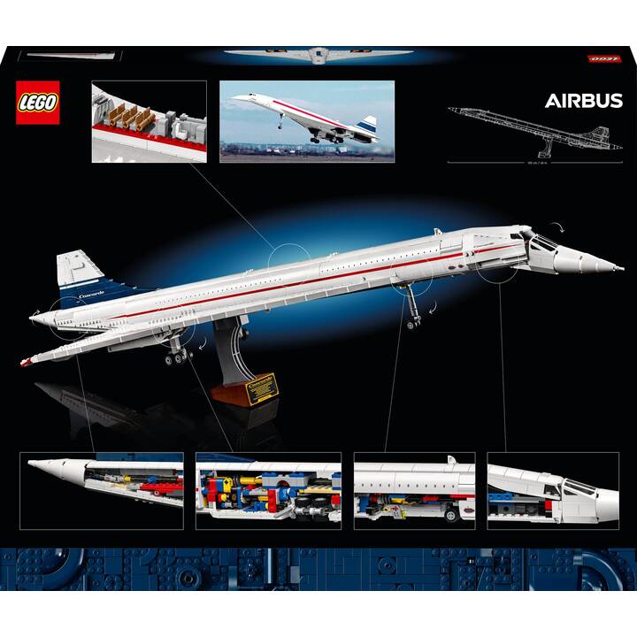 LEGO Icons Concorde (10318, Difficile da trovare)
