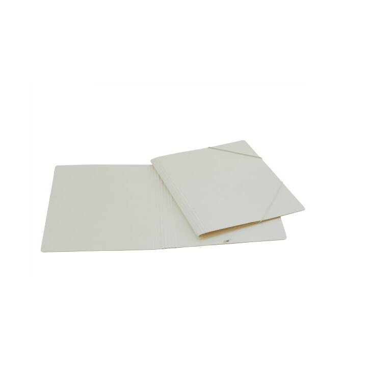EROLA Cartellina con elastico (Bianco, A4, 1 pezzo)
