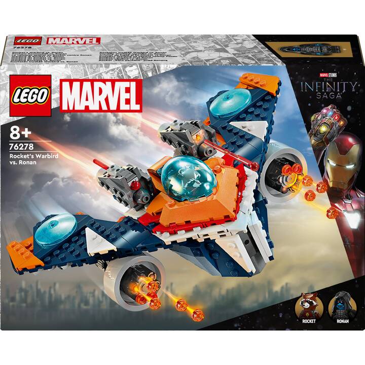 LEGO Marvel Super Heroes Warbird di Rocket vs. Ronan (76278)