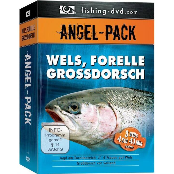 Angel-Pack - Wels, Forelle, Grossdorsch (DE)