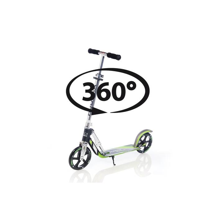 HUDORA Scooter Big Wheel GS 205 (Grau, Grün) Interdiscount