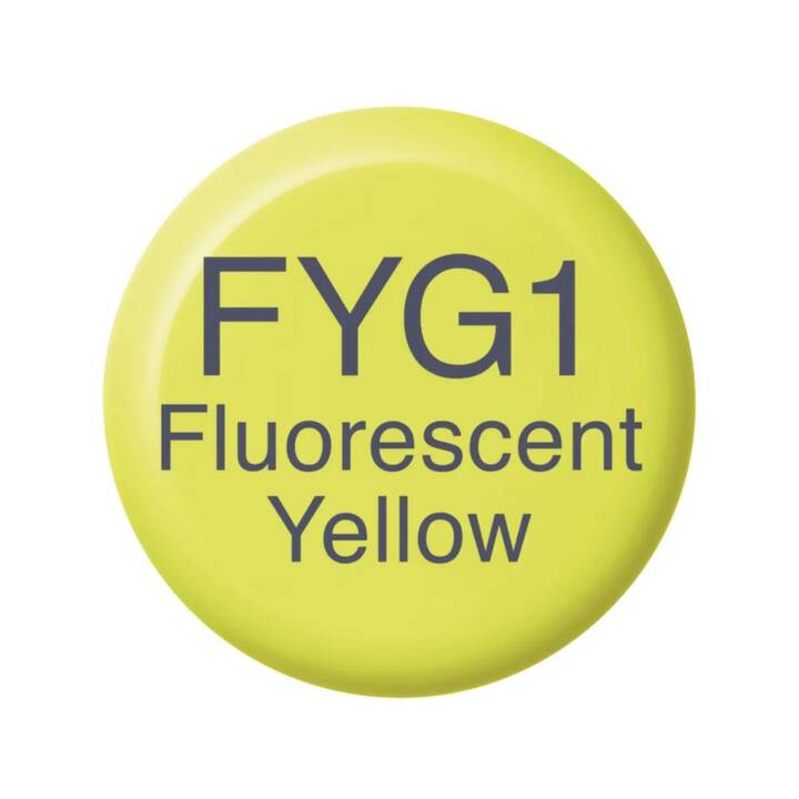 COPIC Tinte FYG1 Fluorescent Yellow Green (Gelb, Grün, 12 ml)