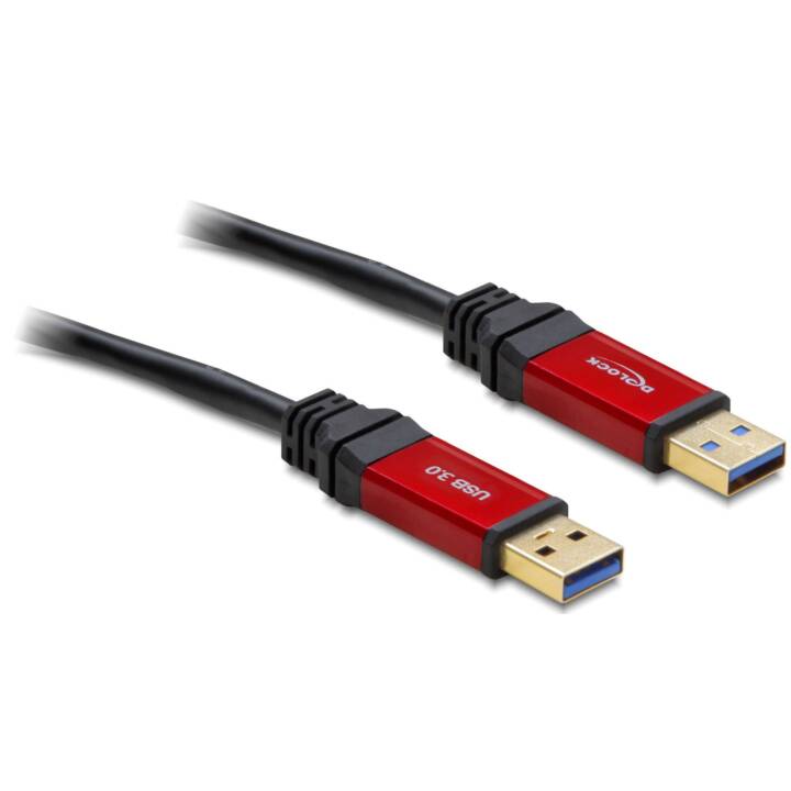 DELOCK USB-Kabel (USB 3.0 Typ-A, USB 3.0 Typ-A, 2 m)