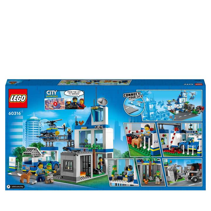 LEGO City Le commissariat de police (60316)