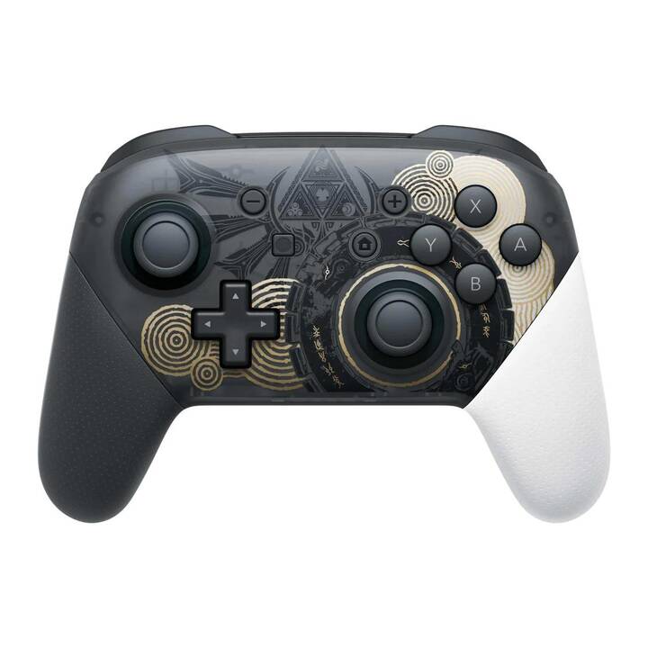 NINTENDO Switch Pro Controller The Legend of Zelda: Tears of the Kingdom Edition (Schwarz, Weiss)