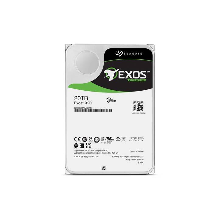 SEAGATE Exos X20 ST20000NM002D (SAS, 20 TB)
