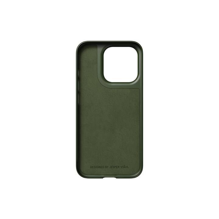 NUDIENT Backcover Thin (iPhone 15 Pro, Pine Green, Vert)
