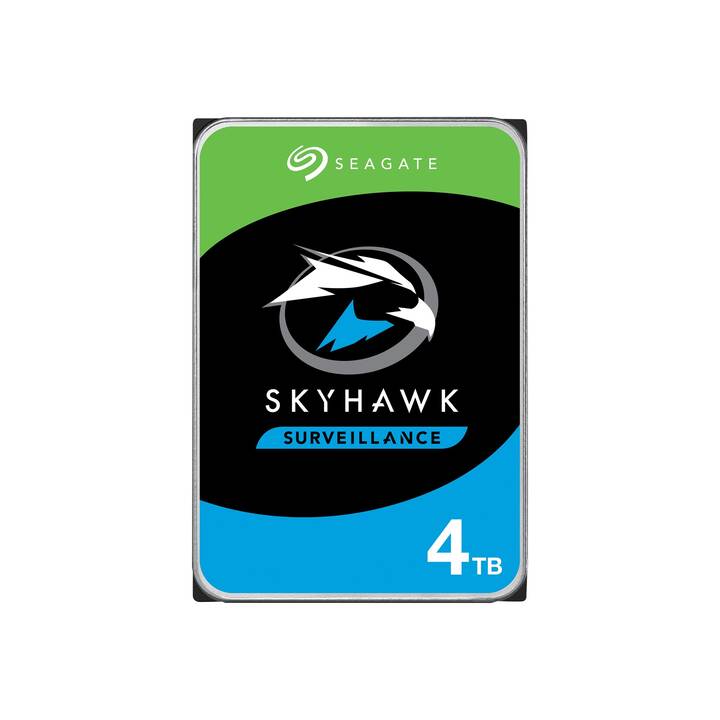 SEAGATE SkyHawk ST4000VX016 (SATA-III, 4000 GB, Schwarz)