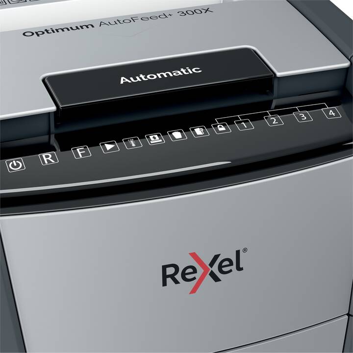 REXEL Aktenvernichter Optimum AutoFeed+ 300X (Partikelschnitt)