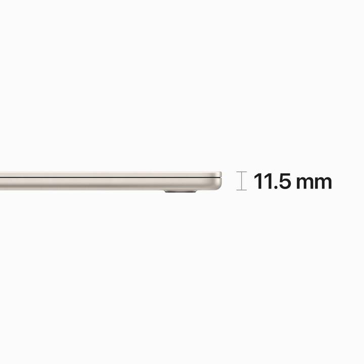 APPLE MacBook Air 2023 (15.3", Puce Apple M2, 16 GB RAM, 256 GB SSD)