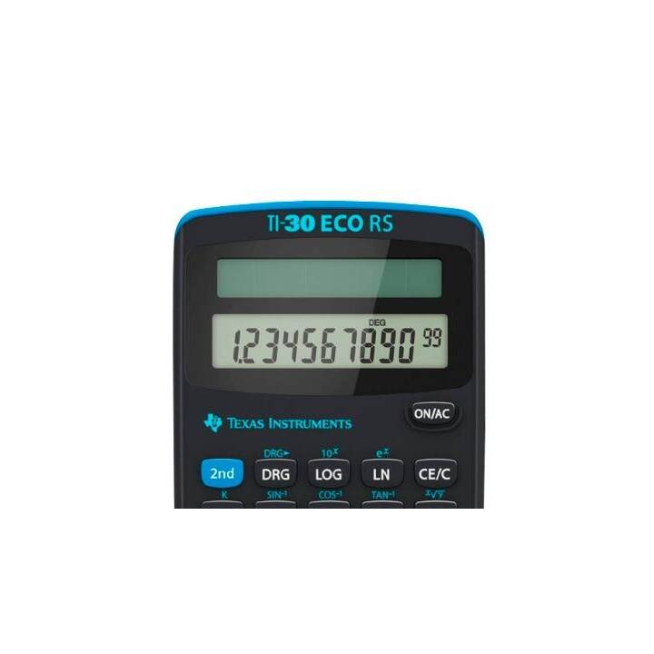 TEXAS INSTRUMENTS TI-30 eco RS Calculatrice scientifique