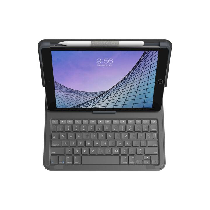 ZAGG Messenger Folio Type Cover / Tablet Tastatur (10.2", 10.5", Dunkelgrau)
