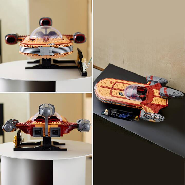 LEGO Star Wars Luke Skywalker’s Landspeeder (75341, seltenes Set)