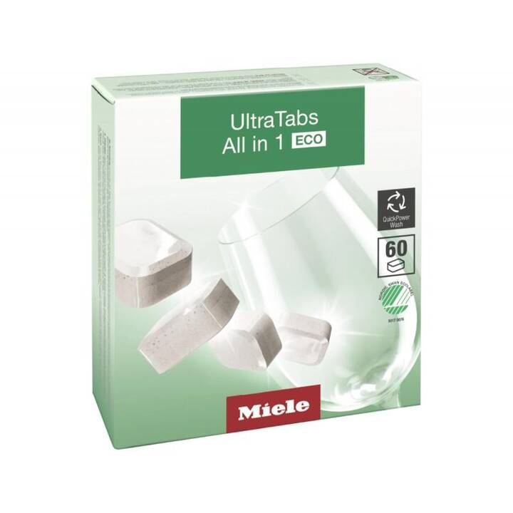 MIELE Detersivi per lavastoviglie UltraTabs All in 1 Nessuno (60 Tabs)
