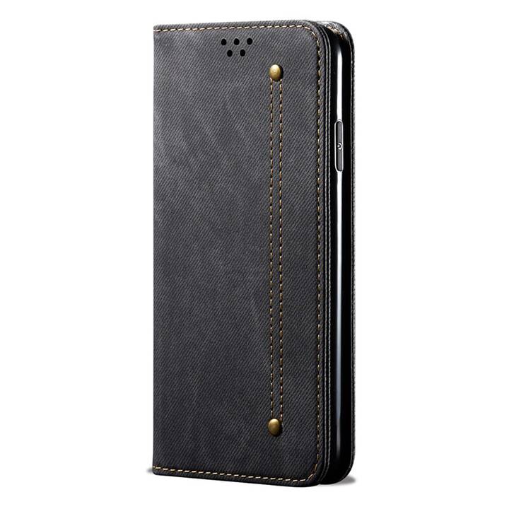 EG Mornrise Wallet Case für Samsung Galaxy A12 6.5" (2021) - Schwarz