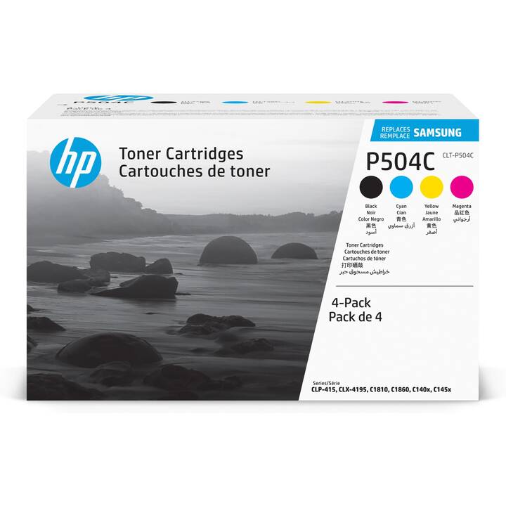 HP CLT-P504C (Multipack, Giallo, Magenta, Cyan, Nero)