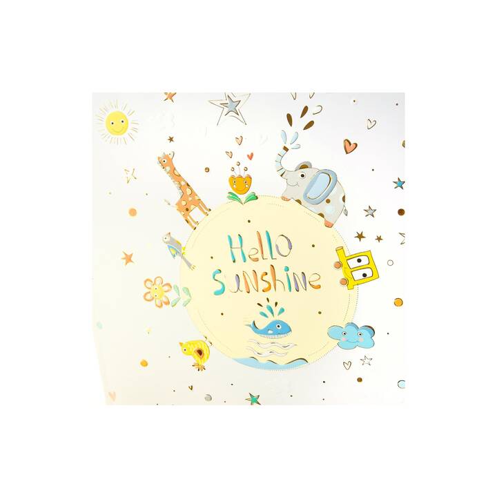 GOLDBUCH Album de photos Hello Sunshine (Animal, Blanc, Multicolore)