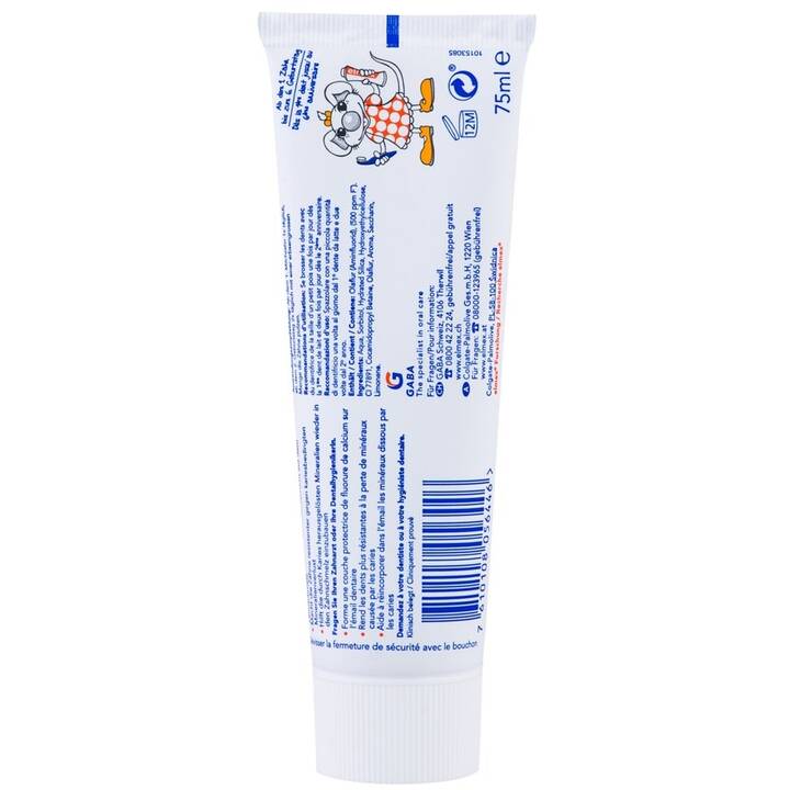 ELMEX Pâte dentifrice pour enfants (75 ml)