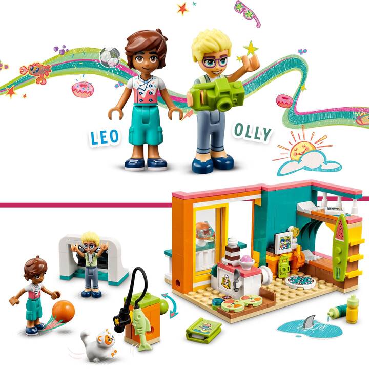 LEGO Friends La Chambre de Léo (41754)
