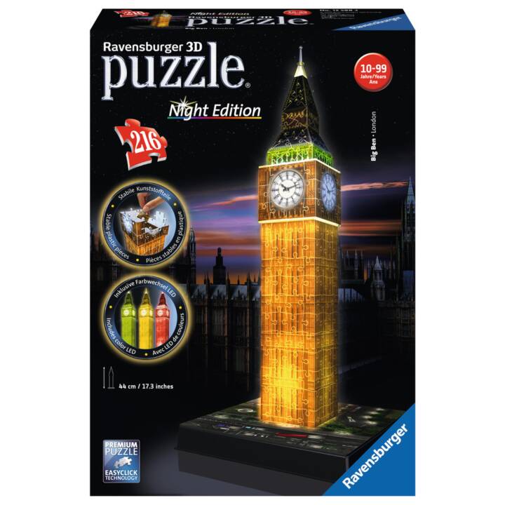 RAVENSBURGER Big Ben Puzzle 3D (216 x)