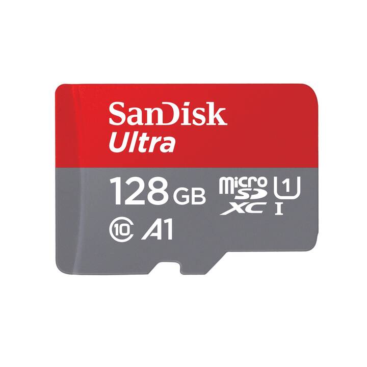 SANDISK MicroSDXC MicroSDHC Ultra (A1, 128 GB, 140 MB/s)