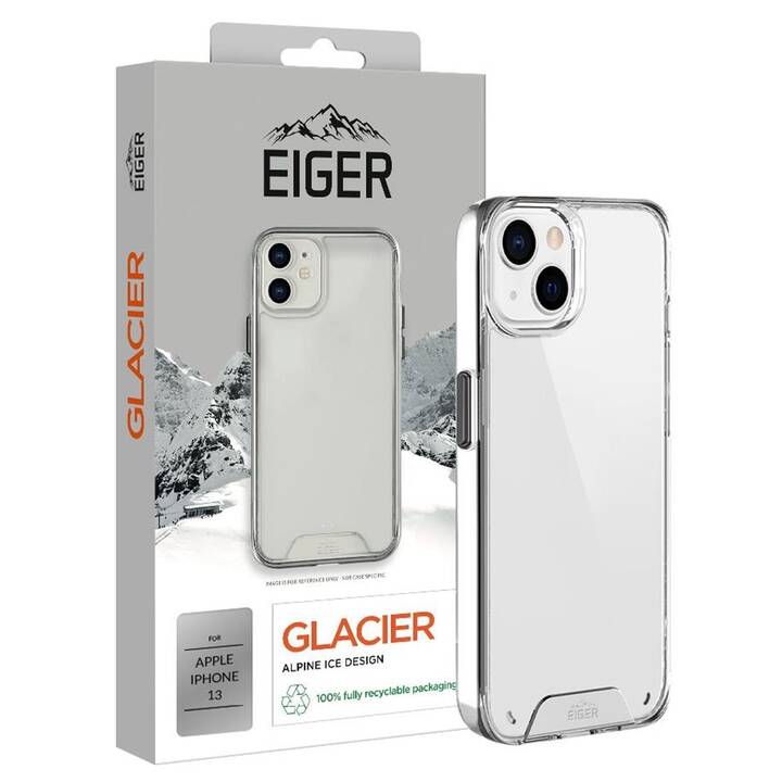 EIGER Backcover Glacier (iPhone 13, Transparent)